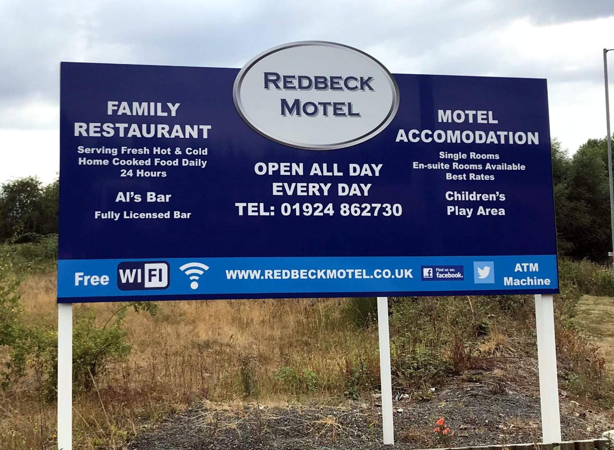 Redbeck Motel Wakefield Eksteriør bilde